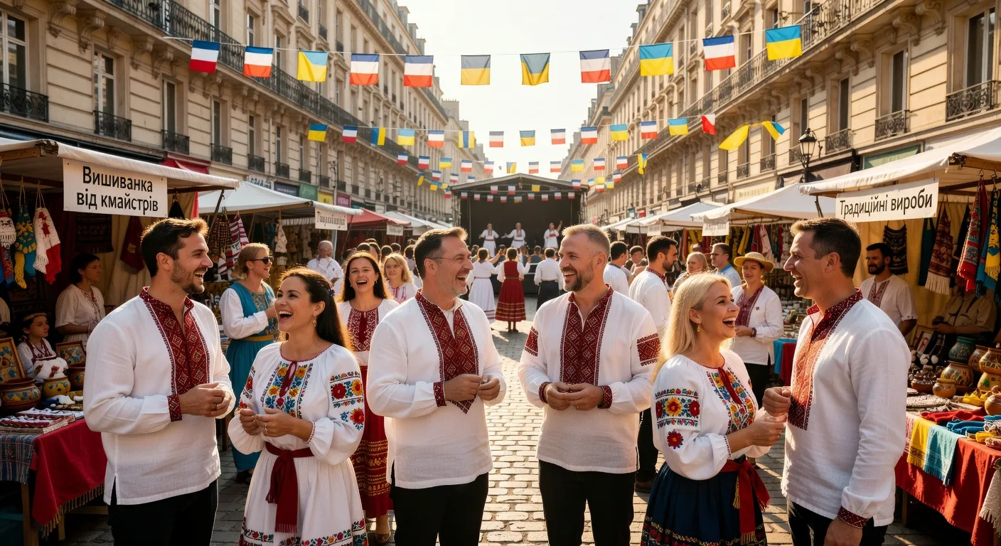 Evenement culturel ukrainien a Paris