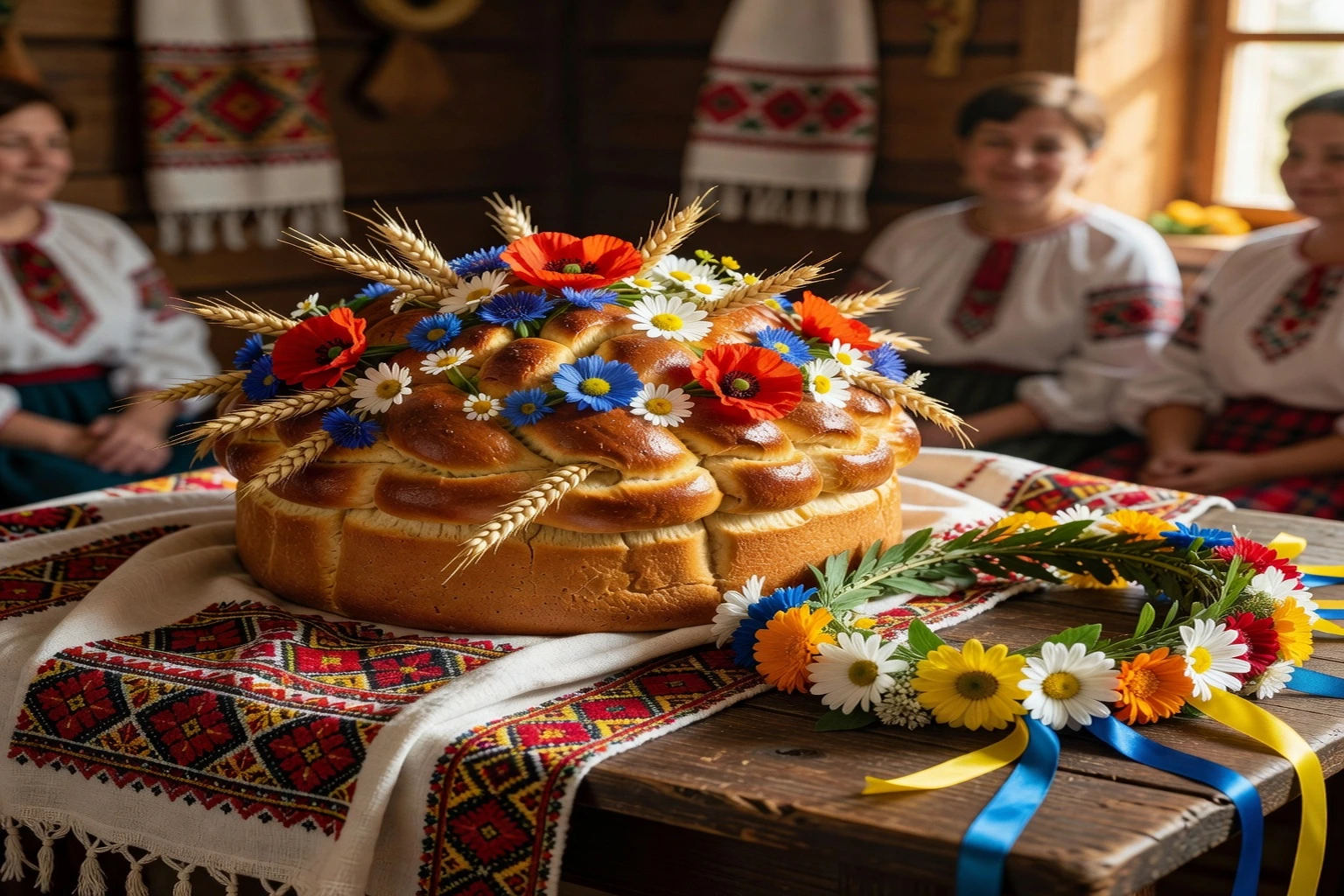 Traditions du mariage ukrainien : korovai, rushnyk, vinok et symbolisme en 2026